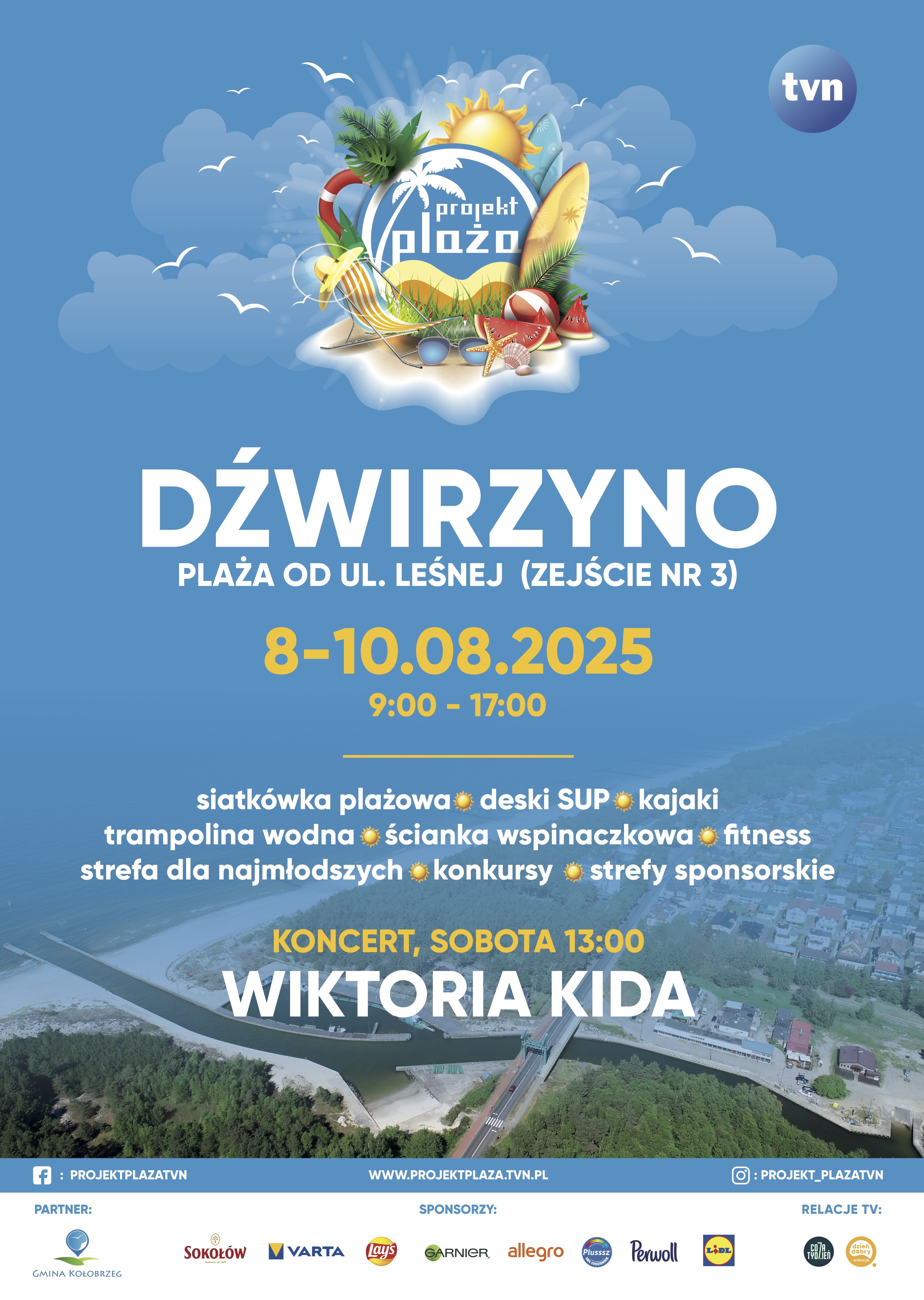 Plakat Projektu Plaża